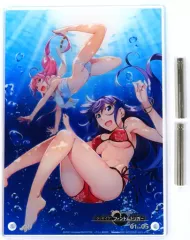 【中古】アクリルスタンド・アクリルパネル [単品] 深見玲奈(レナ)＆狗駒邑沙季(ムラサキ) A5サイズアクリルスタンド 「Switchソフト グリザイア ファントムトリガー 01 to 05」 WonderGOO予約特典