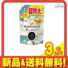 レノアハピネス 夢ふわタッチ 上品で心地よいホワイトティーの香り 1285mL (詰め替え用) 3個セット まとめ売り