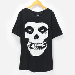 MISFITS ミスフィッツ Tシャツ 半袖 スカル ドクロ バンドT ロックT Lサイズ ブラック 黒