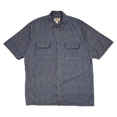Stussy ストライプ ワークシャツ ワーグギア M Stussy ストライプ ワークシャツ ワーグギア M - メルカリ