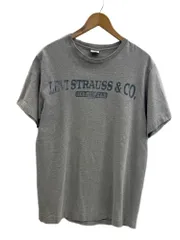 リーバイス Levi's 90s ©1995 Vintage ヴィンテージ USA製 ロゴTシャツ プリントTシャツ US古着 シングルステッチ Tシャツ グレー Mサイズ 101MT-4837