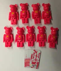 MEDICOMTOY BE@RBRICK シリーズ37 BASIC/蛍光ピンク 9体セット 100%