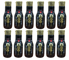 鹿児島の甘い醤油　かねよ　減塩　旨だし醤油　200ml ×１２本（１ケース）　  塩分55％カット　かつおだし　納豆・冷奴・刺身・鳥刺しのタレにも最適　賞味期限約１年半