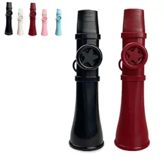 【2025最新改良モデル】カズー 軽量 良い音 Kazoo 初心者 簡単に演奏できる、大人と子供用 日本語説明書付 ストラップ付 持ち運びが簡単 メンブレン不要で洗える、ギター、ピアノ、ウクレレ用のカズー楽器の習得が簡単 演奏 音楽玩具