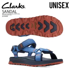 Clarks クラークス ATL TREK SEA (ATL トレック シー) ユニセックス メンズ レディース ストラップ ベルト サンダル トレンド スポーツ ストリート アウトドア ビーチ 海 プール キャンプ 紺 NAVY COMBI 26165038