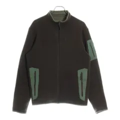 ARC'TERYX (アークテリクス) ロゴ刺繡 フリース コバートジャケット ブラウンのサムネイル