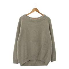 【美品✨】Deuxieme Classe カシミヤ混　OLBIAアゼプルオーバー Deuxieme Classe（ドゥーズィエムクラス）の「*OLBIAアゼVネック