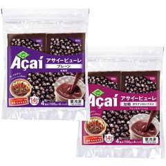 フルッタフルッタ アサイー 冷凍 100g ４個パックを10パック 計4.0Kg