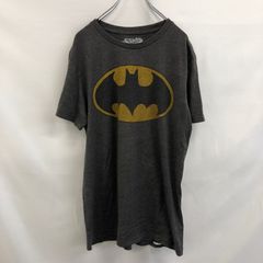 S　OLD　NAVY　BATMAN　バットマン　マーク　グレー　Tシャツ　輸入　古着