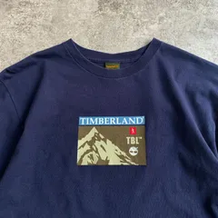 90s USA製 Timberland Trekking Printed Long sleeved T-shirt ティンバーランド トレッキング アウトドア プリント 長袖Tシャツ ロンT 袖プリント