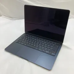 【中古】Apple 13.6インチ MacBook Air 2022 ミッドナイト ノートPC A2681[19]