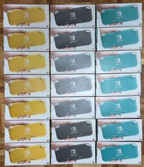 ニンテンドースイッチライト Nintendo Switch lite　空箱　21箱　保証印なし①