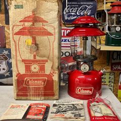 【美品】Coleman ランタン 200A 1971年11月 200A ホワイトボーダー 整備済み