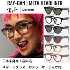 GEN2 第二世代　日本未発売！rayban META スマートグラス　ヘッドライナー　カメラ　オーディオ　AI搭載