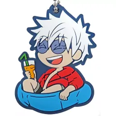 【中古】キーホルダー 五条悟 「呪術廻戦 キャラばんちょうこうラバーマスコット 懐玉・玉折」