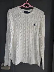 ラルフローレン ポロ ケーブルニット (M)100 状態良し