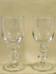 ディズニー　ミッキーミニーワイングラス２個セット