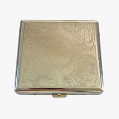 7 シガレットケース 金属 アンティーク 20本 レギュラー