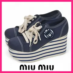 2026年最新】miumiu スニーカー 厚底の人気アイテム - メルカリ