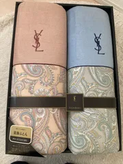 美品未使用　イヴサンローラン　カシミヤ入ウール毛布　ペイズリー柄 2025年最新】Yves Saint Laurent 毛布・ブランケットの人気