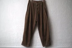 ババグーリ2024未使用コーデュロイテーパードパンツ　カラシ ババグーリ“コーデュロイ”のテーパードパンツ | 長野ヨーガンレール