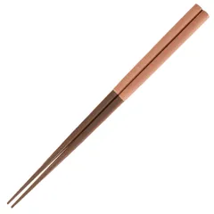 【新着商品】23cm 食洗機対応 コロン 抗菌仕上げ 先角 箸 ピンク 若狭塗 日本製 サニーライフデザイン 264437
