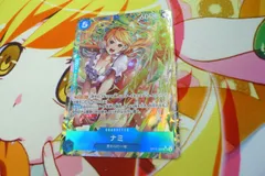 SR OP11-054 ワンピースカード 神速の拳 ナミ SR パラレル