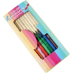 クレヨン＆色鉛筆19Pセット E3104