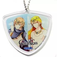 [중고]키홀더·마스코트(캐릭터) CrystalCross 픽형 아크릴 키홀더 [밴드 やろぜ!×가라오케의 철인] 추가 라이브 in 카라철 팩 특전