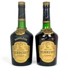 ブランデー NAPOLEON Hennessy YSL YSL様専用 ヘネシーナポレオン2本 ブランデー NAPOLEON Hennessy