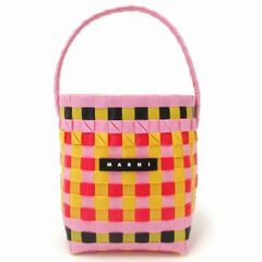 新品未使用品 MARNI マルニ ダイヤモンドバスケット ピンク - メルカリ