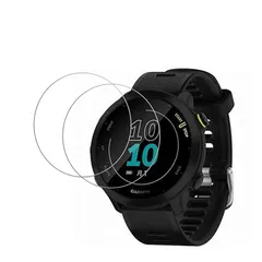 【2枚セット】KPNS 日本素材製 強化ガラス Garmin ForeAthlete 55 用 ガラスフィルム 強化ガラス カバー 保護フィルム 0