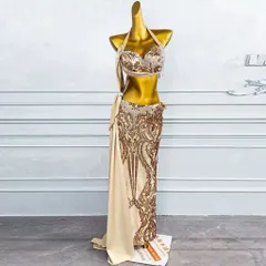 2025年最新】ベリーダンス 衣装 ゴールド ブラベルトの人気