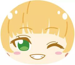 [중고] 봉제인형 마스코트·봉제인형 배지 헤이안 이름 스미레 [러브라이브! 슈퍼스타!! 오만쥬니기니기 마스코트]