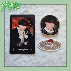【Stray Kids】Xmas POPUP STORE 2023  クリスマス ポップアップ・フォトカード チャンビン・ステッカーセット チャンビン各種