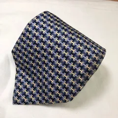 【美品】エルメス　ネクタイ　黒　H柄　総柄 HERMES エルメス アニマル柄 ネクタイ シルク フランス製 総柄