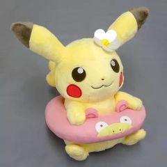 [중고] 봉제인형 피카츄(야동) 우키와 봉제인형 [이치반쿠지 Pikachu and Friends~HAPPY BEACH TIME~] C상