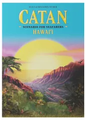 Catan Hawai'i シナリオ拡張 | 戦略ボードゲーム | アドベンチャーゲーム | 大人と子供向けのファミリーゲーム | 対象年齢10歳以上 | 3~6人用 | 平均プレイ時間 75分 | CATAN Studio製 CN3129 