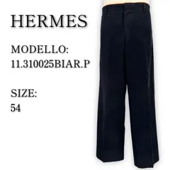 正規品　HERMES　エルメス　チノパン　コットンパンツ　イタリア製　メンズ HERMES - 美品 エルメス HERMES チノパン パンツ ロングパンツ