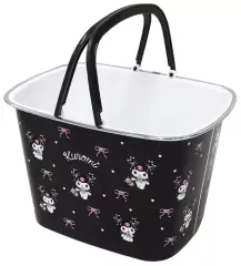 【中古】雑貨 12.クロミ プラバスケット ブラック 「サンリオ当りくじ クロミ当りくじ」