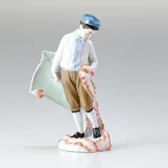 新品 マイセン 2016年 イヤードール 凧を持つ少年 BOY WITH KITE フィギュア 900195 73802 1 インテリア オブジェ 置物のサムネイル