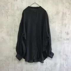 CIAOPANIC TYPY  チャオパニックティピー    バンドカラーシアーシャツ　黒　レディース　ONEサイズ