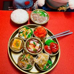 489韓国パンチャンセットA⭐️ミニチュアフード　ドールハウス　リカちゃん　シルバニア　樹脂粘土　ねんどろいど　ブライス　フィギュア　ミニチュア　フェイクフード