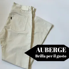 AUBERGE × Brilla per il gusto / コットン　カツラギ　5ポケットパンツ