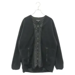 COMME des GARCONS HOMME (コムデギャルソンオム) 22AW ESTER BOA MILITARY LININGJACKET ボア フリース ミリタリーライナージャケット ブラック HJ-T019のサムネイル