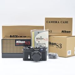 Nikon ニコン S3 Limited Edition Black ブラック + NIKKOR-S 50mm F1.4 コレクターデッドストック品 フィルムカメラ【未使用】