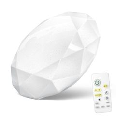 ICHIYO 星空効果 LEDシーリングライト 8畳リモコン付き  30W 3800LM 調光調色 常夜灯 明るさメモリ 15分/30分/60分スリープタイム 省エネ 長寿命  LEDライト天井照明器具 和室/洋室/居間/寝室/台所/廊下 PSE認証済み