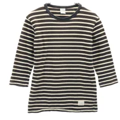 クーティー ボーダー柄 7分袖 Tシャツ S ブラック 他 COOTIE メンズ 古着 【240420】のサムネイル