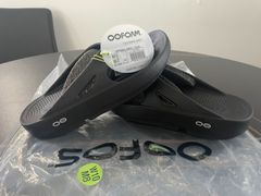 OOFOS ウーフォス オリジナル 正規品 スポーツビーチサンダル 黒 23cm