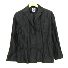 ヒロコビス テーラードジャケット アウター ヒロココシノ レディース 9サイズ ブラック HIROKO BIS 【中古】